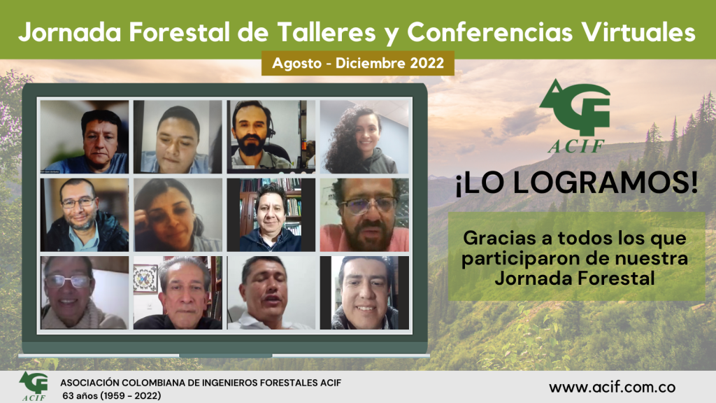 Primer Jornada Forestal de Talleres y Charlas Virtuales – ACIF